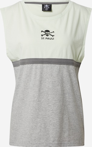 FC St. Pauli Shirt in Grey: front