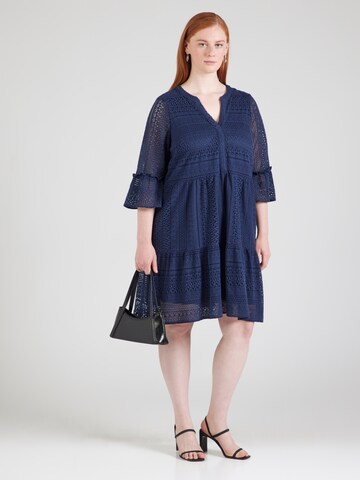 Vero Moda Curve - Túnica 'VMCHoney' en azul: frente