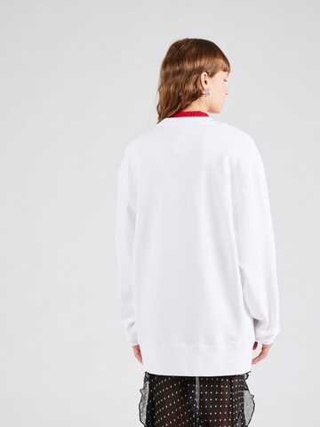 Felpa di Moschino Jeans in bianco