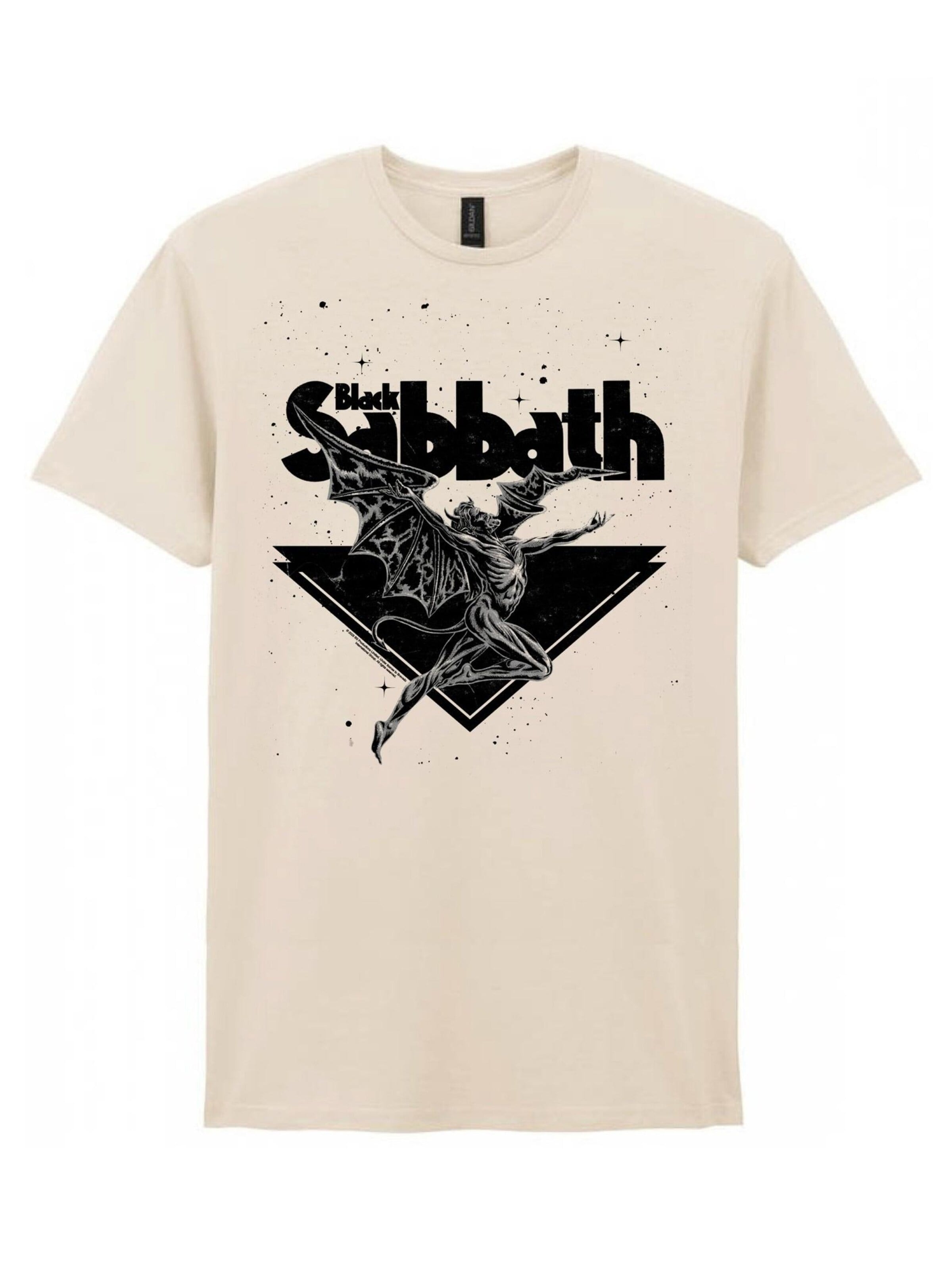 BLACK SABBATH Shirt 'Henry Vol 4' in Beige: front
