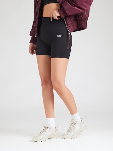 ICANIWILL - Skinny Pantalón deportivo en negro: frente