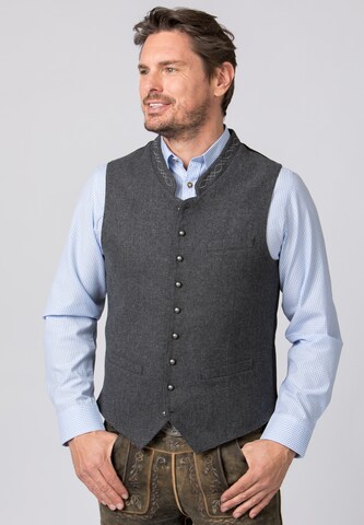 STOCKERPOINT Traditional Vest in Grey: front