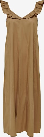 Robe 'Allie' ONLY en marron : devant