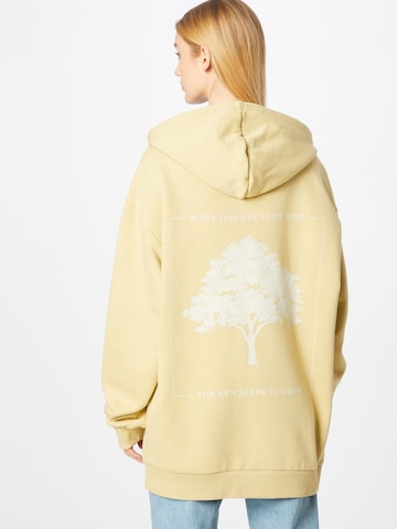 ABOUT YOU Limited Sweatshirt 'Mailo' in Yellow