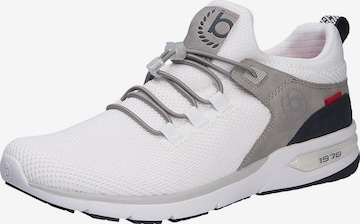 bugatti - Sapatilhas baixas em branco: frente