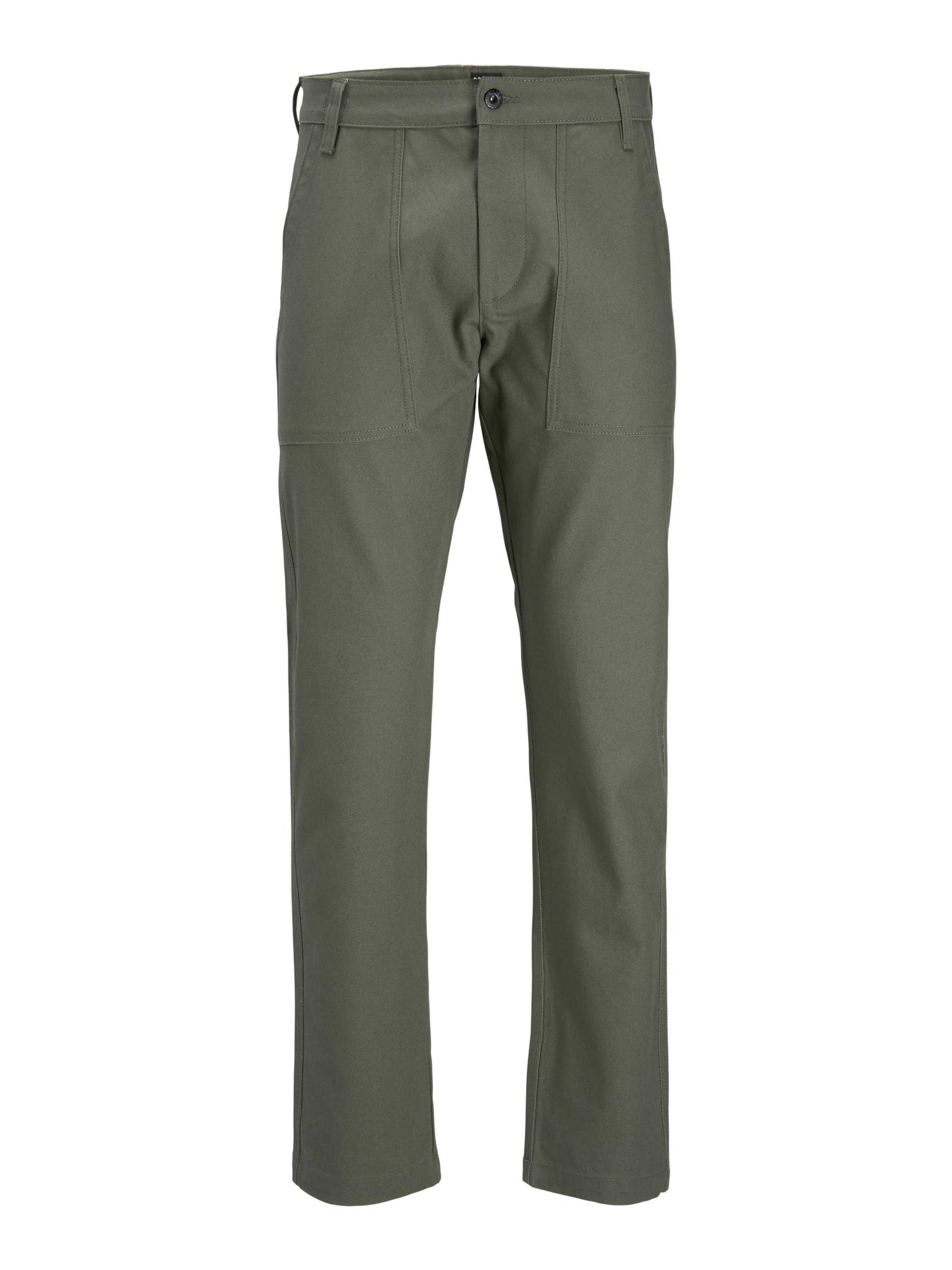 JACK & JONES Chino trousers 'Royal Workwear' in Olive, Item view