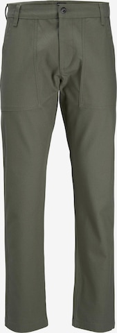 JACK & JONES Regular Chino Pants 'Royal Workwear' in Green: front