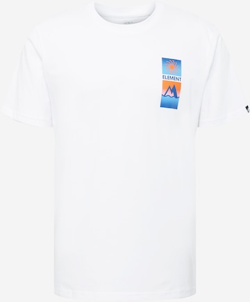 balta ELEMENT Sportiniai marškinėliai 'AQUAZEN': priekis