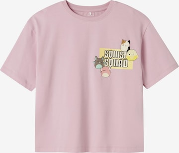 T-Shirt 'NKFMomi Squish' NAME IT en rose : devant