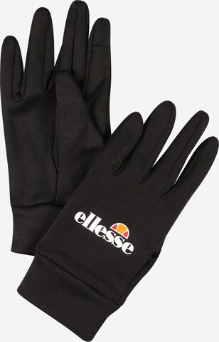 ELLESSE - Guantes con dedos 'Miltan' en negro: frente