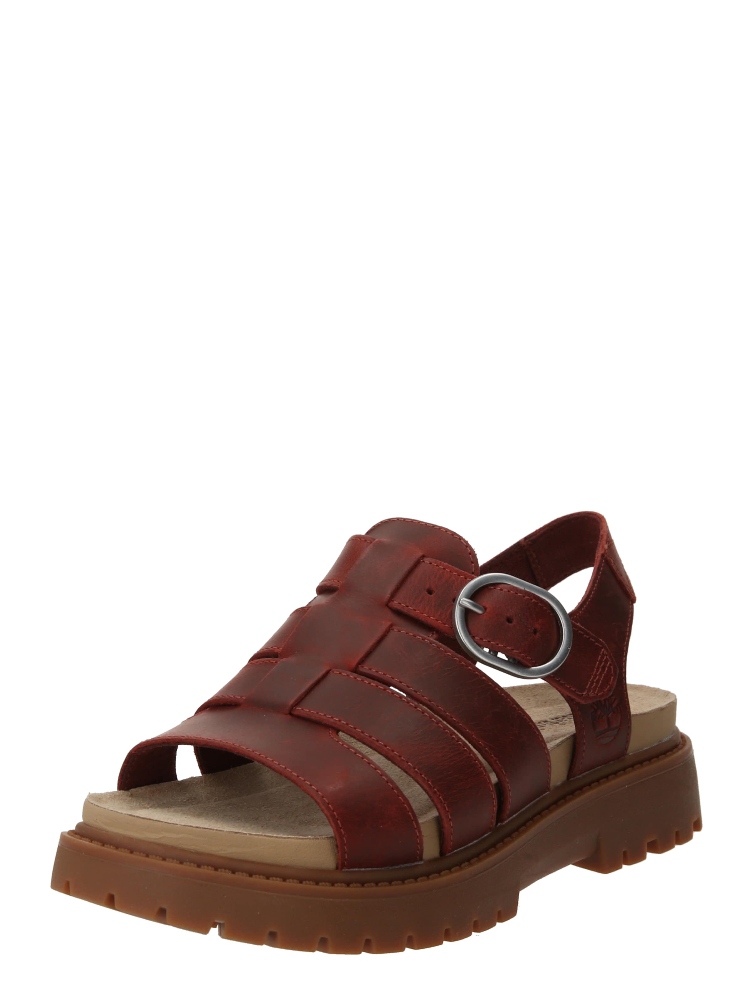 TIMBERLAND Sandale in Rot: Vorderseite