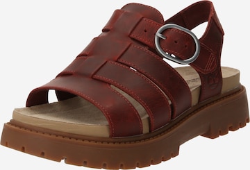 TIMBERLAND Sandals in Red: front