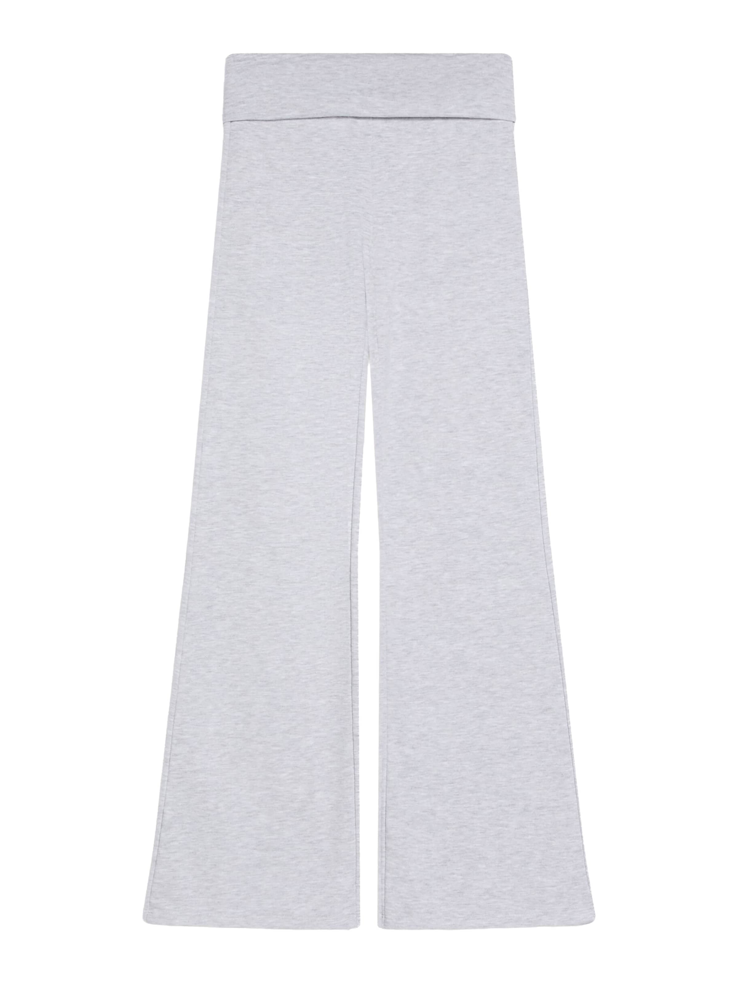 Bershka Housut värissä meleerattu harmaa / musta, Tuotenäkymä