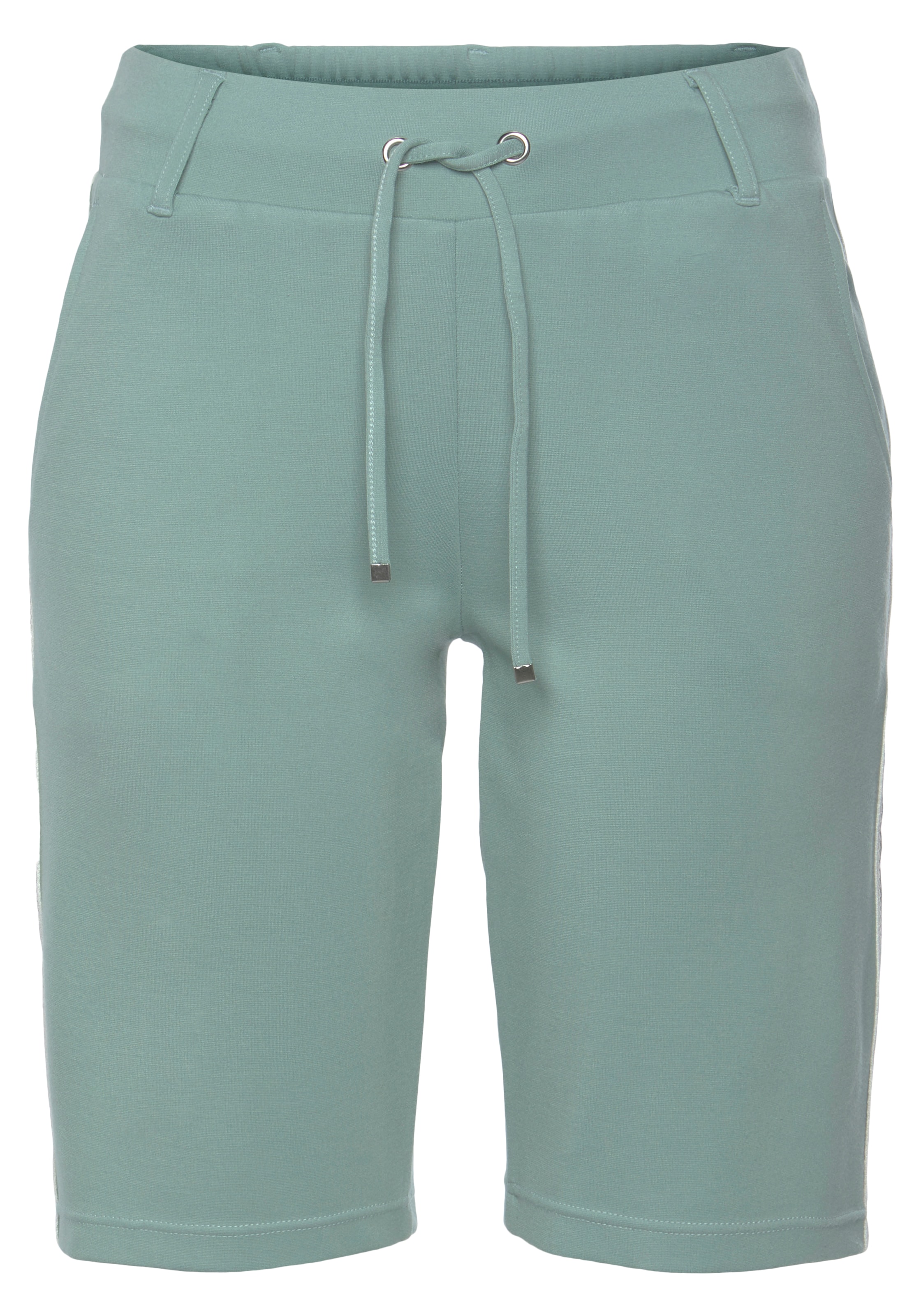 LASCANA Regular Pants in Green: front