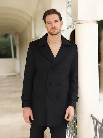 Youthup Wintermantel in Schwarz