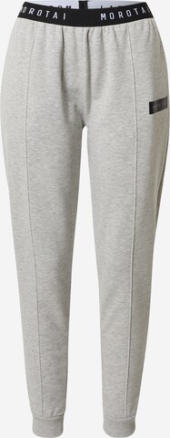 Pantalon de sport 'Naka' MOROTAI en gris : devant