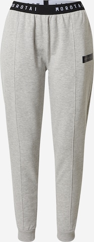 MOROTAI Workout Pants 'Naka' in Grey: front