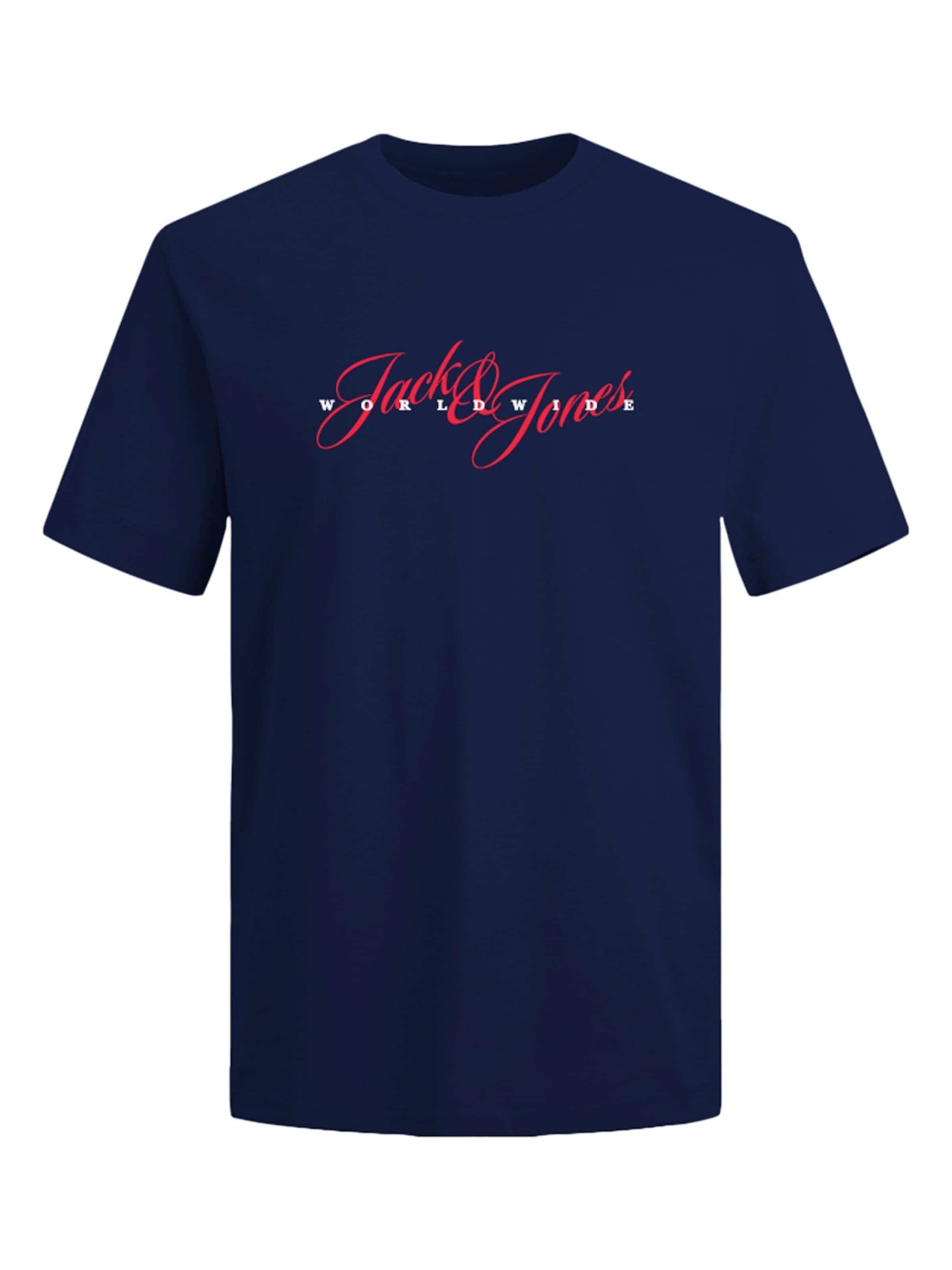 Maglietta 'Inwood' di JACK & JONES in rosso