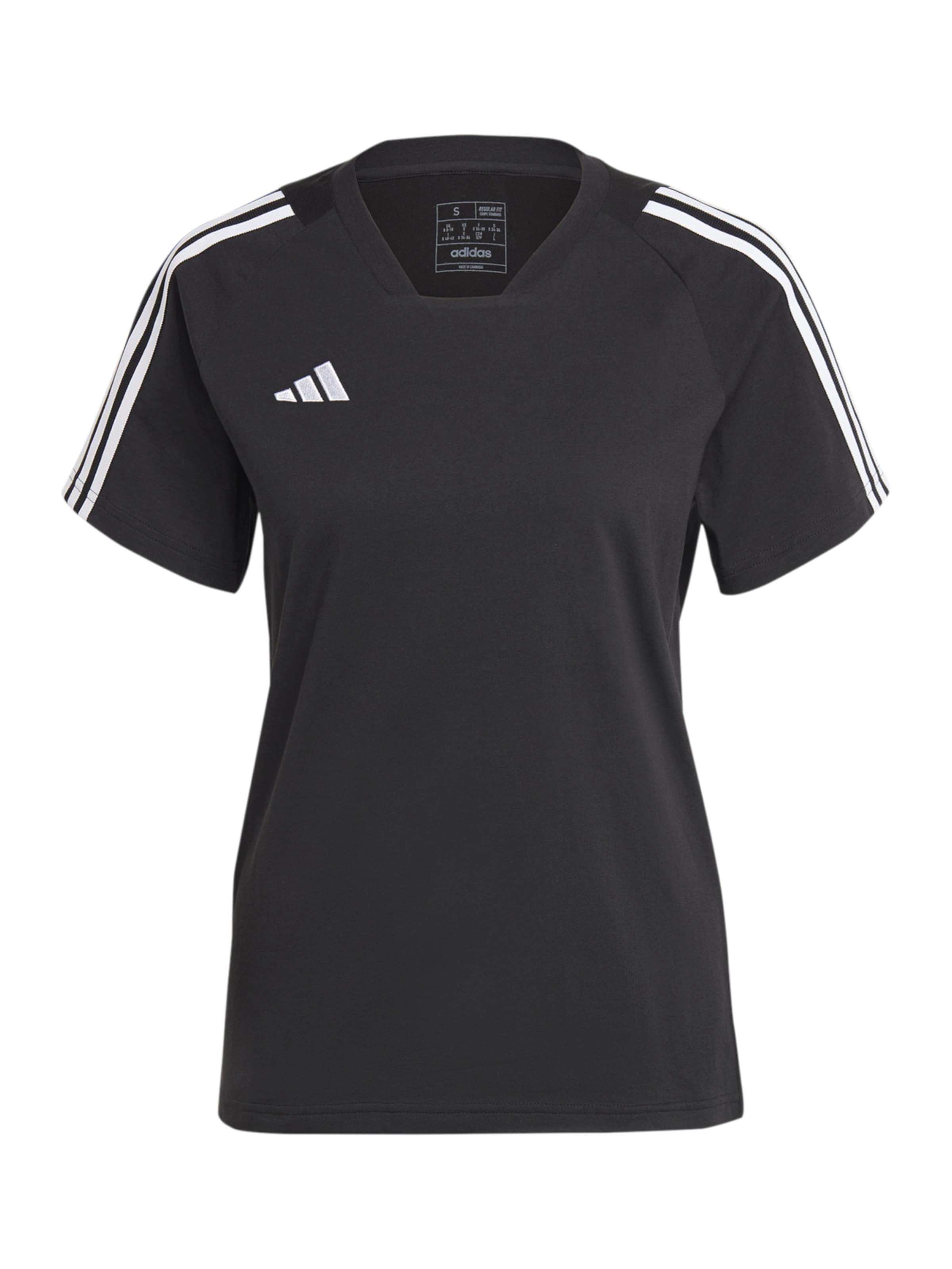 ADIDAS PERFORMANCE Funktionsshirt 'Tiro 23' in Schwarz: Vorderseite