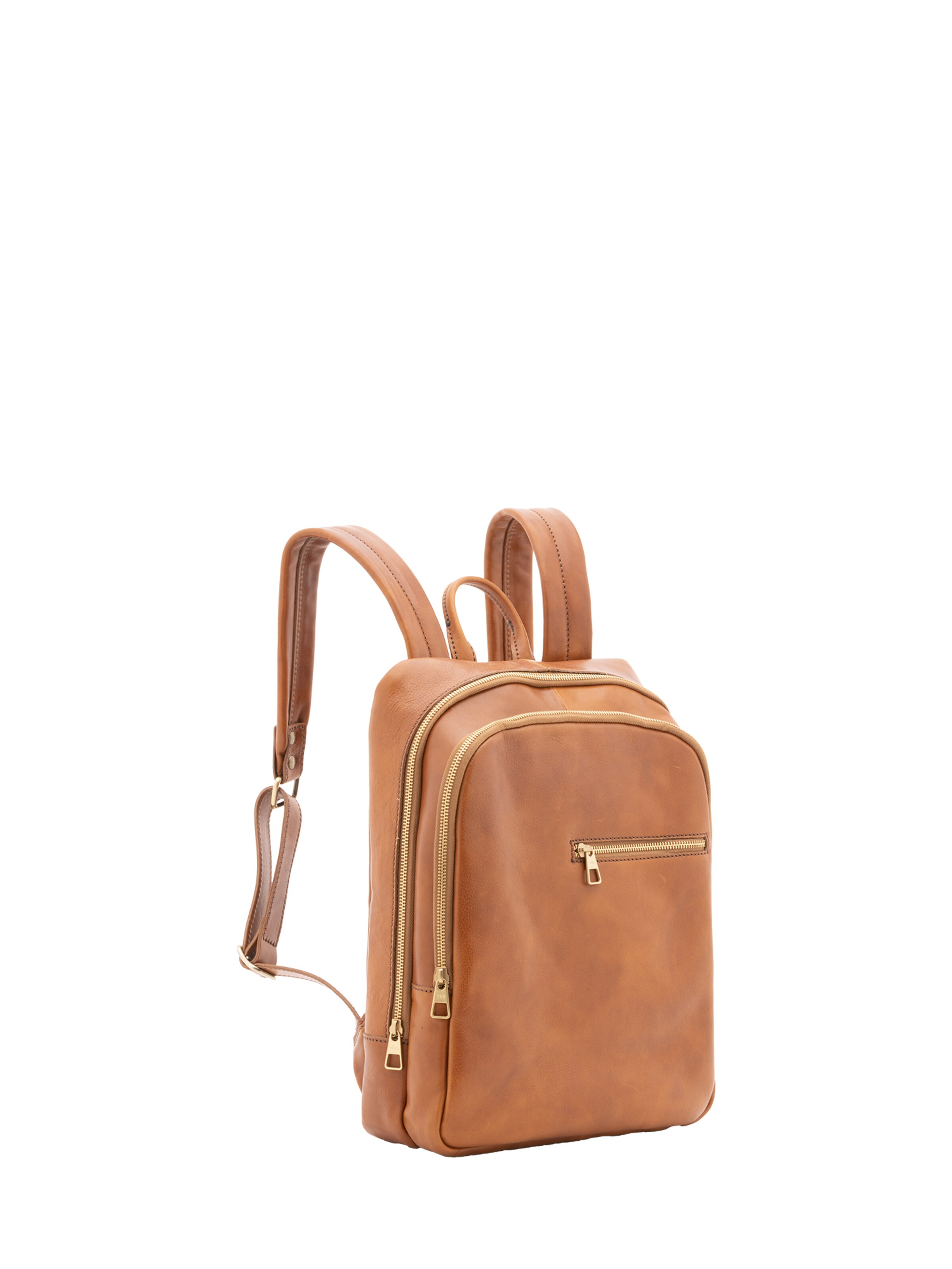 Zaino di Viola Castellani in marrone: frontale