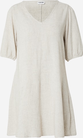 Robe 'LEILANI' Noisy may en beige : devant