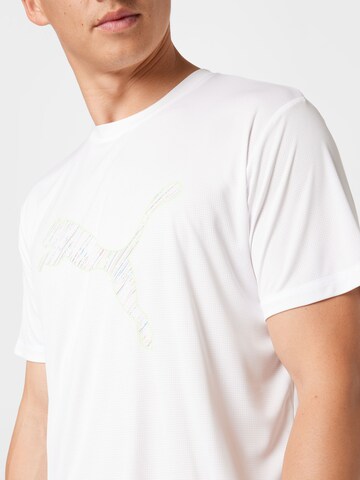 PUMA Λειτουργικό μπλουζάκι σε λευκό