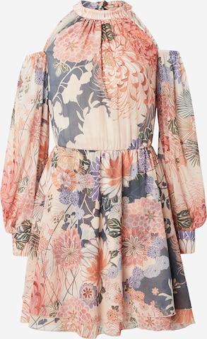 GUESSKošulja haljina - bež boja: prednji dio