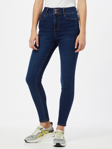 NEW LOOK Skinny Jeans in Blue: front