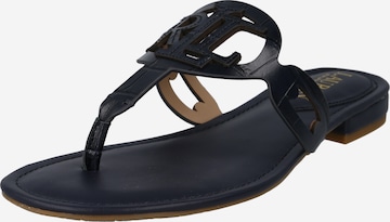 Lauren Ralph Lauren Flip-Flops 'AUDRIE' i blå: forside