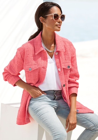 LASCANA Between-season jacket in Red: front