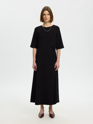 SELECTED Mekko 'SLWTENNY' värissä musta: etupuoli