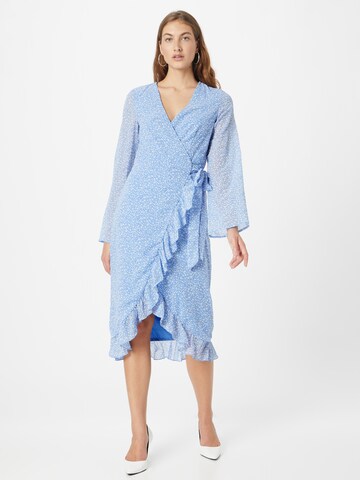 Robe NA-KD en bleu : devant