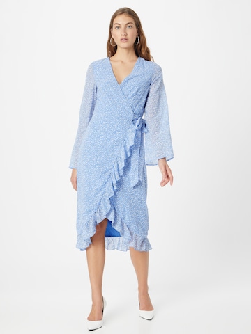 Robe NA-KD en bleu : devant