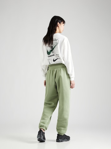 Nike Sportswear - Tapered Calças 'PHOENIX FLEECE' em verde