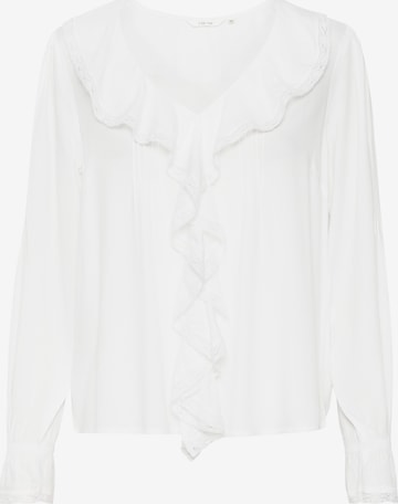 Cream Blouse 'Hania' in White: front