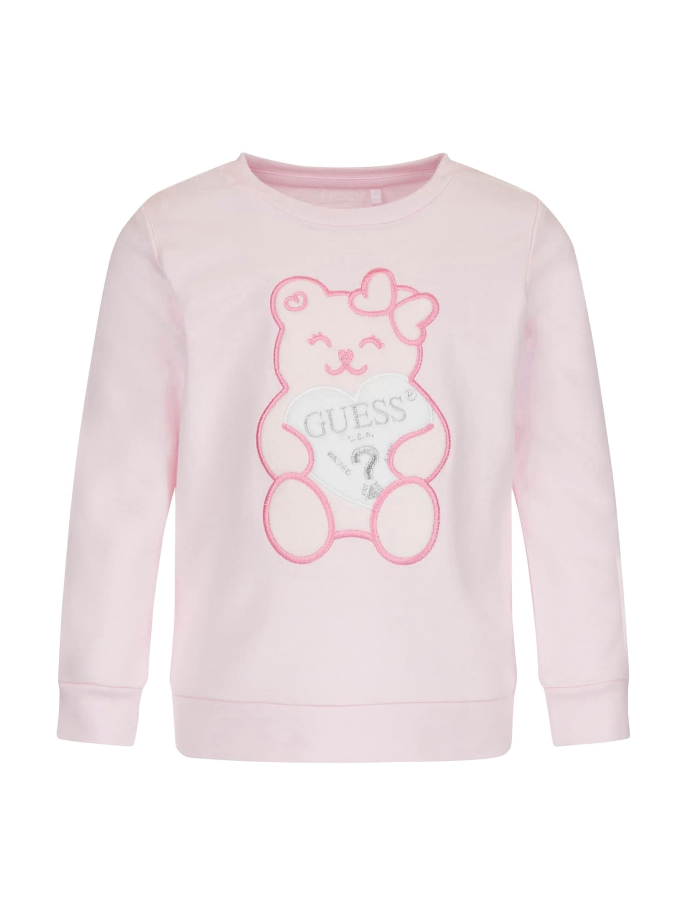 GUESS Sweatshirt in Pink: Vorderseite