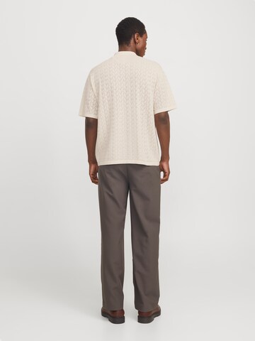 JACK & JONES Comfort Fit Πουκάμισο 'JORTYLER' σε μπεζ
