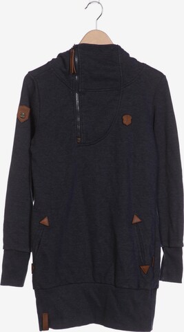 naketano Sweatshirt & Zip-Up Hoodie in L in Blue: front