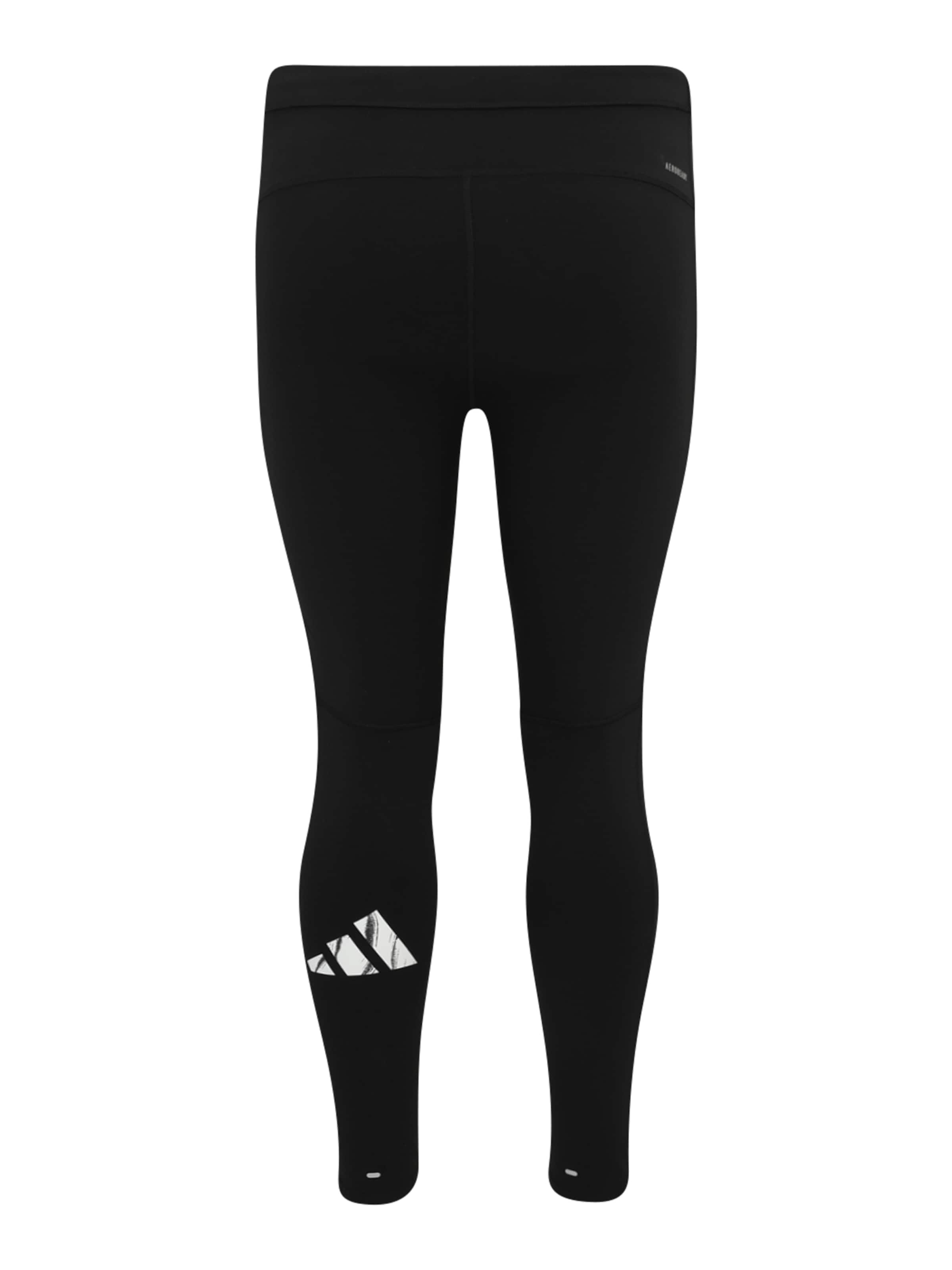 ADIDAS PERFORMANCE Skinny Παντελόνι φόρμας 'Run It' σε μαύρο