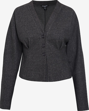 BRAVE SOUL Strickjacke in Grau: Vorderseite