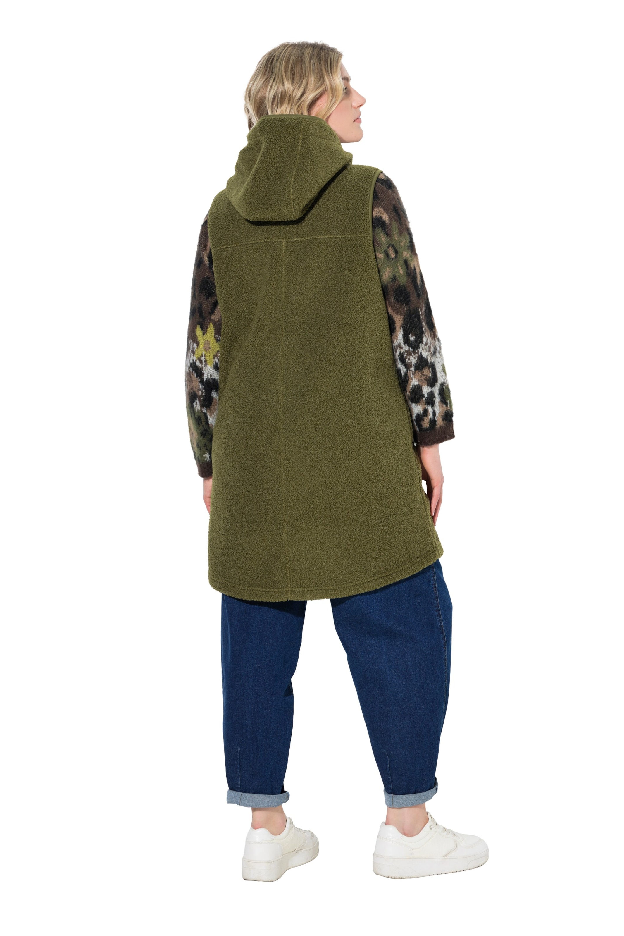 Ulla Popken Vest in Green