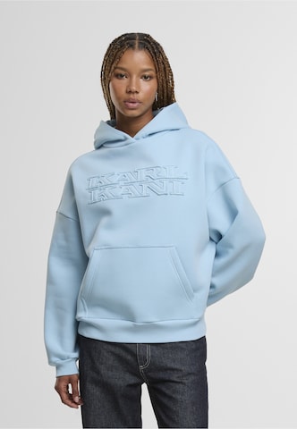 Felpa 'Signature Heart' di Karl Kani in blu