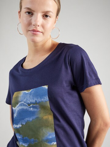 T-shirt 'REBEKKA' Fransa en bleu