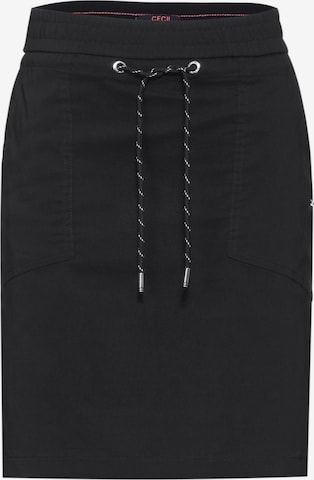 CECIL Skirt in Black: front