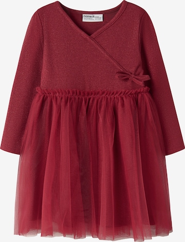 Robe 'NMFRITTY' NAME IT en rouge : devant