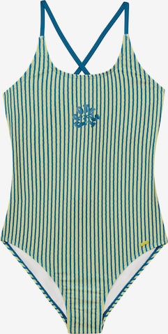 PROTEST Swimsuit 'PRTSavu JR' in Green: front