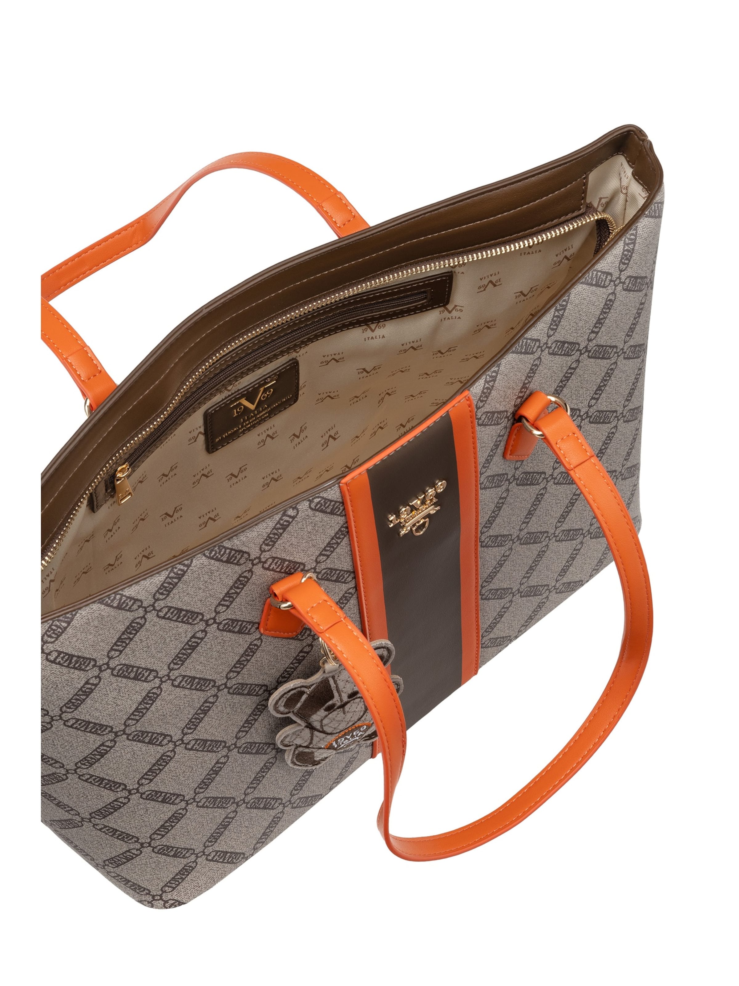 19V69 ITALIA Nakupovalna torba 'Rialta' | bež barva