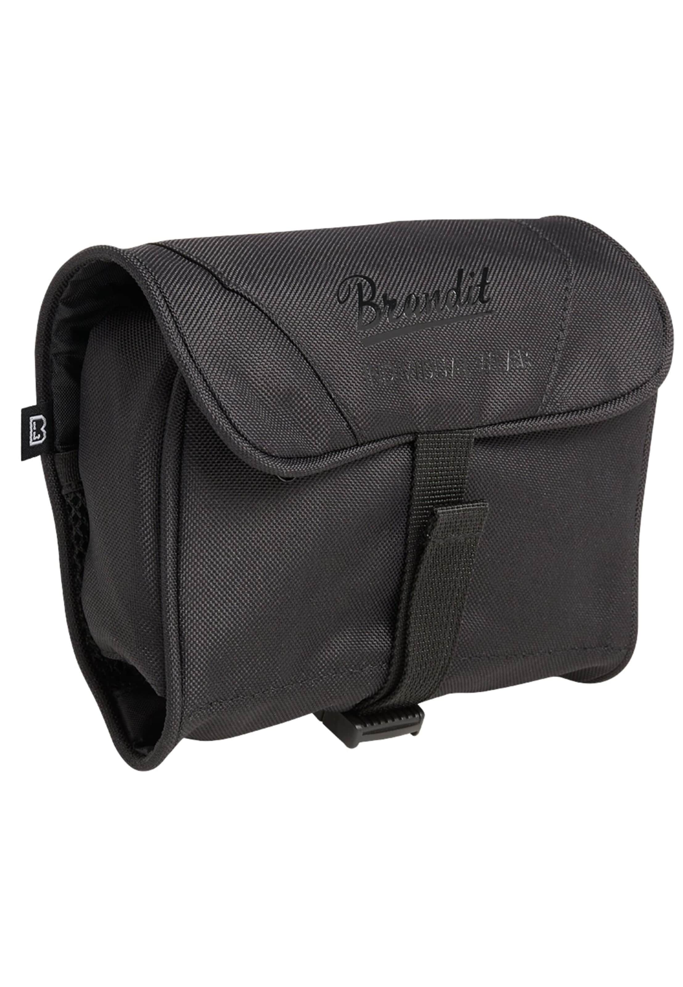 Brandit Toiletry bag in Black: front
