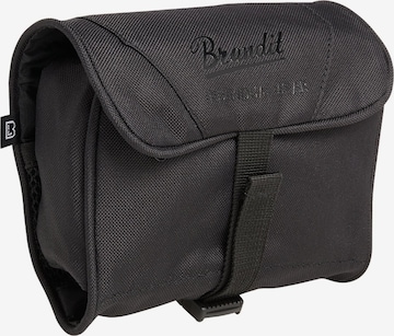 Brandit Toiletry Bag in Black: front