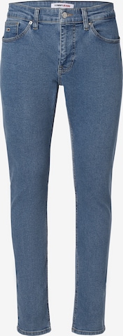 Coupe slim Jean 'Austin' Tommy Jeans en bleu : devant